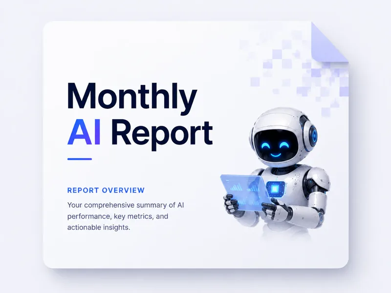Monthly AI Report — the NetSys Group This Month in AI briefing cover