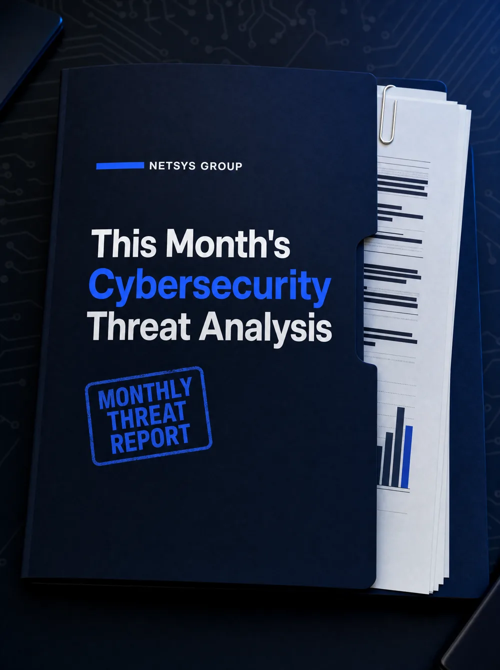 NetSys Group monthly cybersecurity threat analysis briefing packet